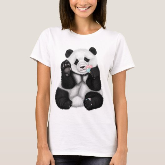 T-shirt Panda bébé (Devant)