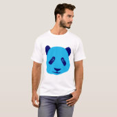 T-shirt Panda Bleu (Devant entier)