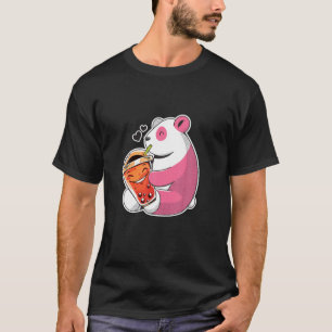 T-shirt Panda Boba Tea Buble Tea Anime Kawaii Lover Neko