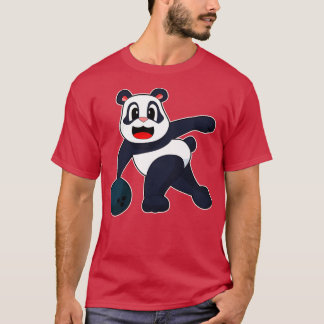 T-shirt Panda Bowling