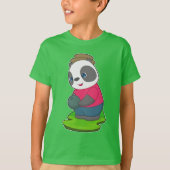 T-shirt Panda Bowling (Devant)