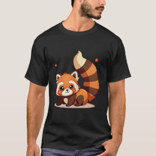 T-shirt Panda Cannelle