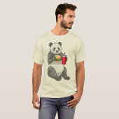 T-shirt Panda Cheeseburger (Devant entier)