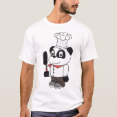 T-shirt Panda - chef (Devant)