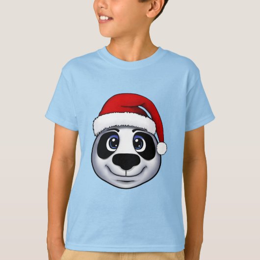 T-shirt Panda Christmas (Devant)