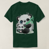 T-shirt Panda convivial pour les animaux 12 (Design devant)