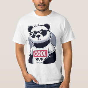 T-shirt panda cool
