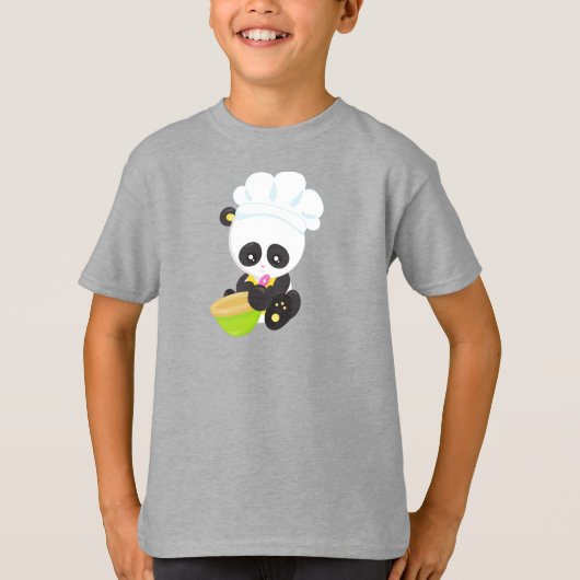 T-shirt Panda cuisine, Panda Cuisine, Panda Cute, Bowl (Devant)
