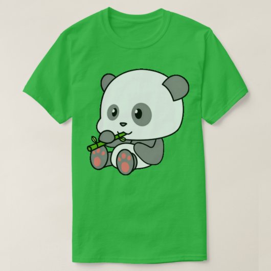 T-shirt Panda Cute 4 (Design devant)