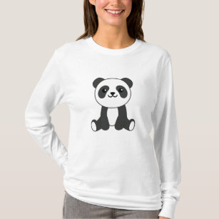 T-shirt Panda Cute Animaux Enfants Bébé Ours Pandas