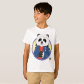 T-shirt Panda d'Amanda (Devant entier)
