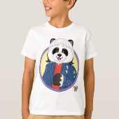 T-shirt Panda d'Amanda (Devant)