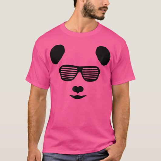 T-shirt Panda Dance Musique Pdm Plur Edm Rave Festival (Devant)
