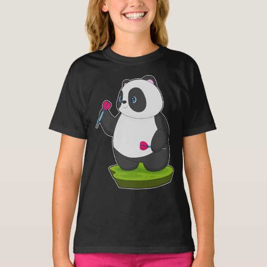 T-shirt Panda Darts Dart (Devant)