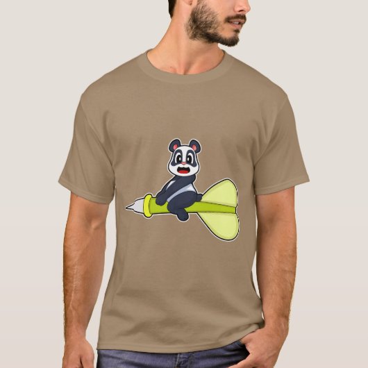 T-shirt Panda Darts Dart (Devant)
