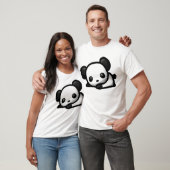 T-shirt Panda de bébé (Unisexe)