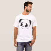 T-shirt panda de croquis (Devant entier)