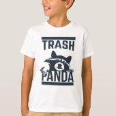 T-shirt Panda de déchets (Devant)