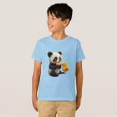 T-shirt panda de dessin (Devant entier)