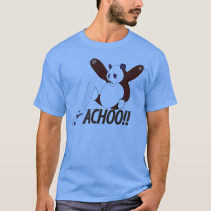 T-shirt Panda de éternuement drôle