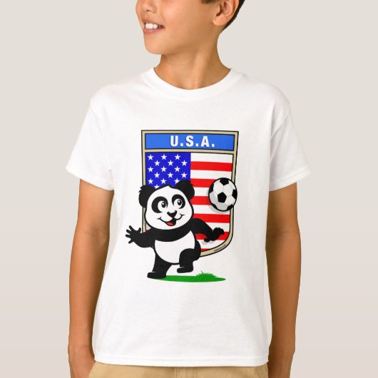 T-shirt Panda de football américain (Devant)