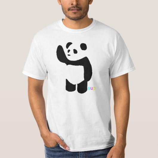 T-shirt Panda de petite gorgée (Devant)