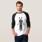 T-shirt Panda de tueur (Devant entier)