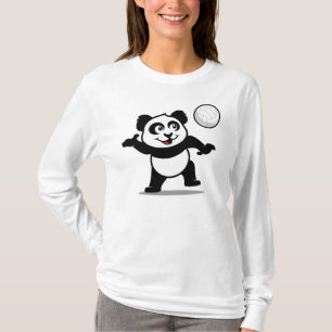 T-shirt Panda de volleyball
