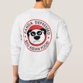 T-shirt Panda Déprimé avant et arrière (Dos)