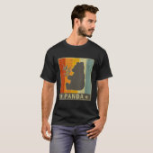 T-shirt Panda Distorti Pour Panda (Devant entier)