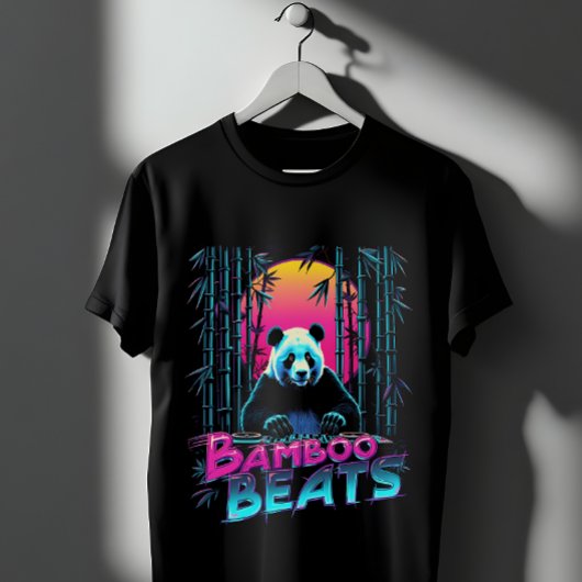 T-shirt Panda DJ