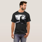 T-shirt Panda dormant (Devant entier)