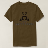 T-shirt Panda doux (Design devant)
