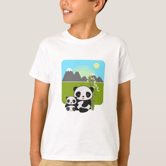 T-shirt Panda Drôle (Devant)
