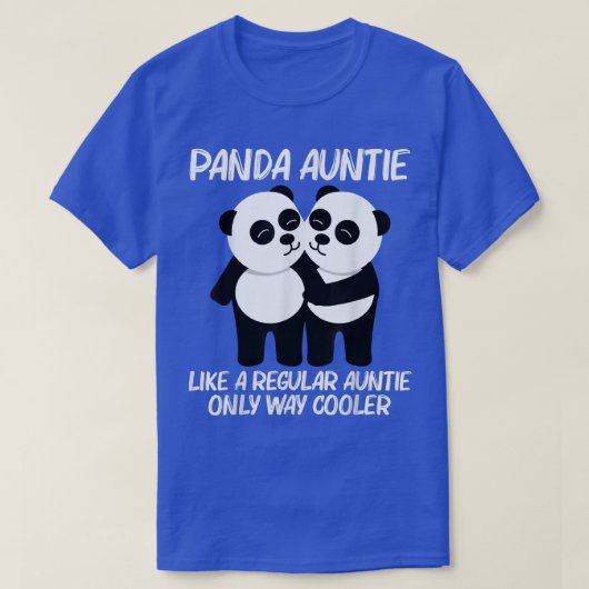T-shirt Panda Drôle Pour Maman Tante Pandas Géant Chinois (Design devant)
