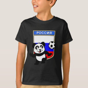 T-shirt Panda du football de la Russie