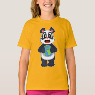 T-shirt Panda Earth
