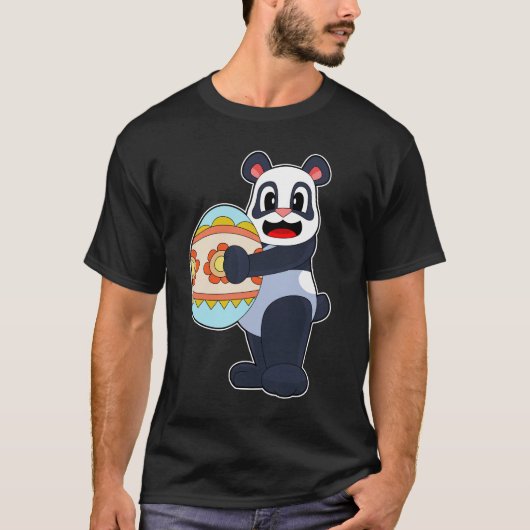 T-shirt Panda Easter (Devant)