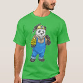 T-shirt Panda Easter (Devant)