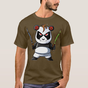 T-shirt Panda en colère
