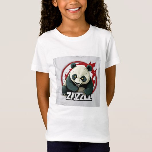 T-Shirt Panda en colère (Devant)