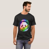 T-shirt Panda espace (Devant entier)