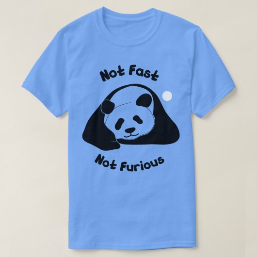 T-shirt Panda farniente (Design devant)