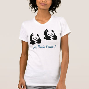 T-shirt Panda Femmes