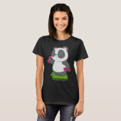 T-shirt Panda Fitness Dumbbells (Devant entier)