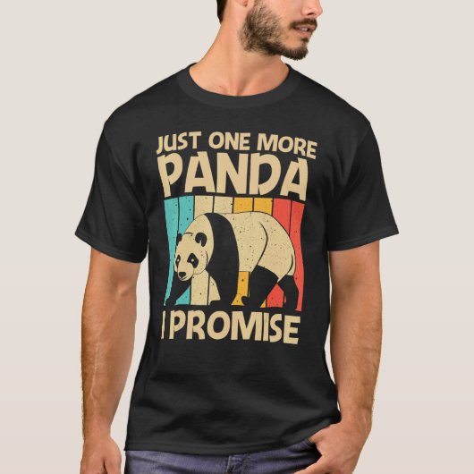 T-shirt Panda For Men Women Panda Bear Animal (Devant)