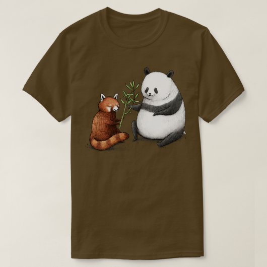 T-shirt Panda Friends (Design devant)