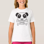 T-shirt Panda Fuzzybones™ (Gong) (Devant)