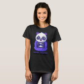 T-shirt Panda Gaming Cute Awesome Gaming Présente (Devant entier)