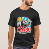 T-SHIRT PANDA GÉANT M'ENREGISTRER 9 (Devant)